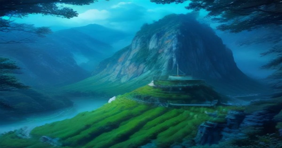 深色科技感弹幕视频平台全景界面，霓虹绿光在黑色背景中交织成网格，营造出沉浸式的二次元内容氛围